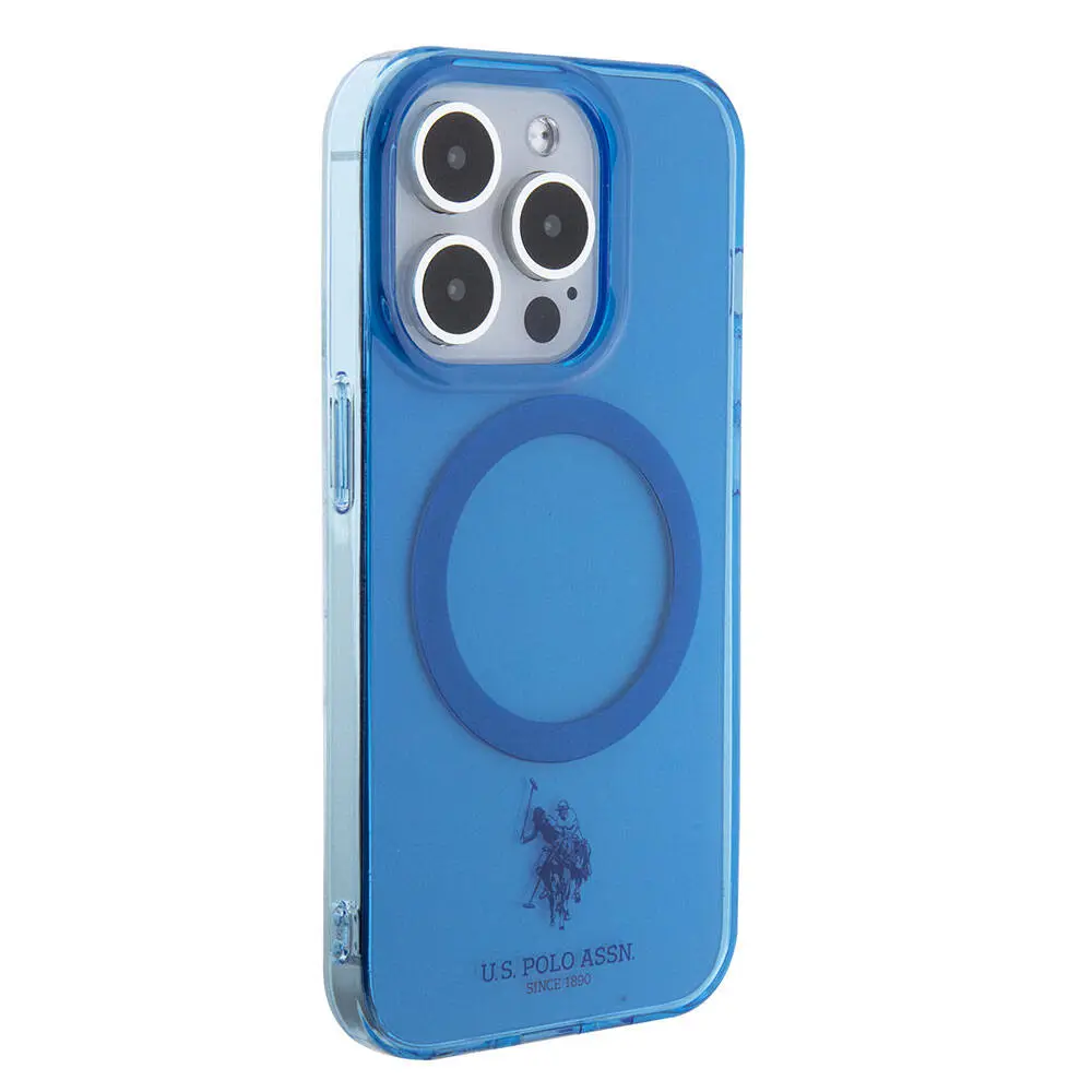 iPhone 15 Pro MagSafe Uyumlu Şeffaf Kılıf - U.S. Polo Assn. Lisanslı