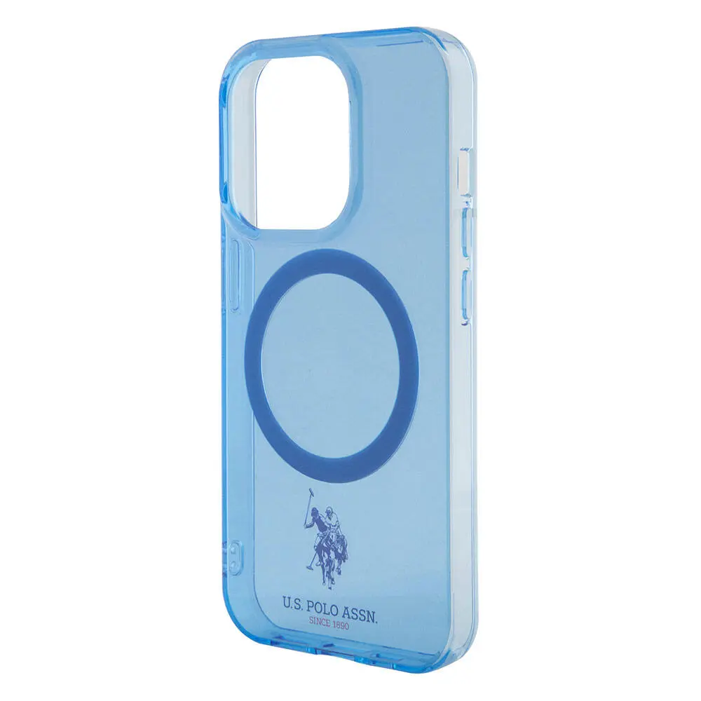 iPhone 15 Pro MagSafe Uyumlu Şeffaf Kılıf - U.S. Polo Assn. Lisanslı
