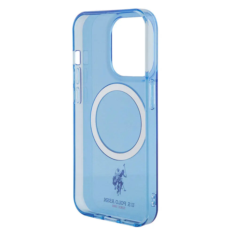iPhone 15 Pro MagSafe Uyumlu Şeffaf Kılıf - U.S. Polo Assn. Lisanslı