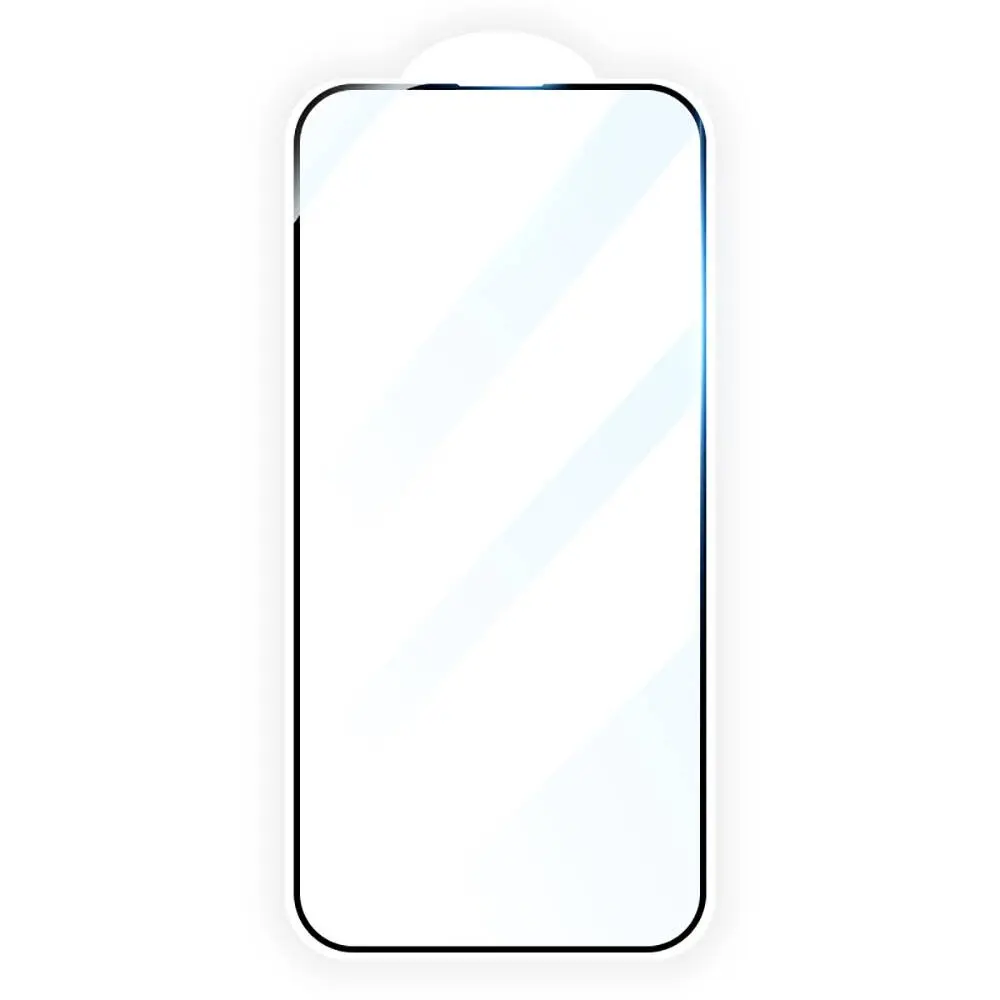 iPhone 15 Pro 3D Rak Ekran Koruyucu, HD Parlak Temperli Cam - Zore