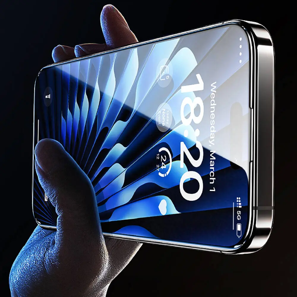 iPhone 15 Pro Max Temperli Cam Ekran Koruyucu - Benks Glass Warrior HD