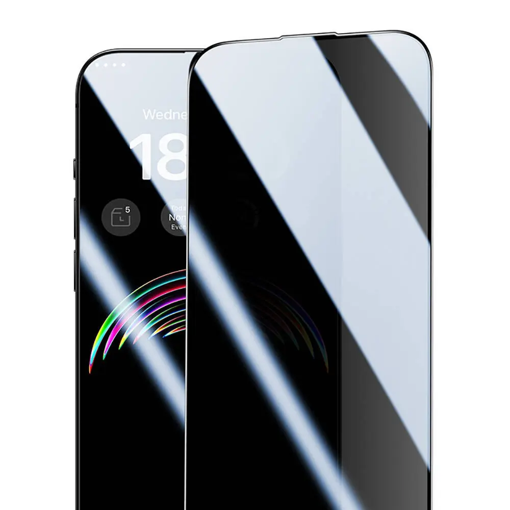 iPhone 15 Pro Max Gizlilik Ekran Koruyucu 10'lu Paket - Benks Privacy Air Shield