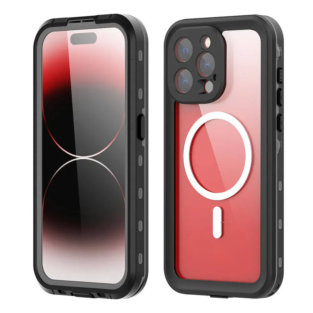 iPhone 15 Pro Max Su Geçirmez Kılıf - Zore 1-1