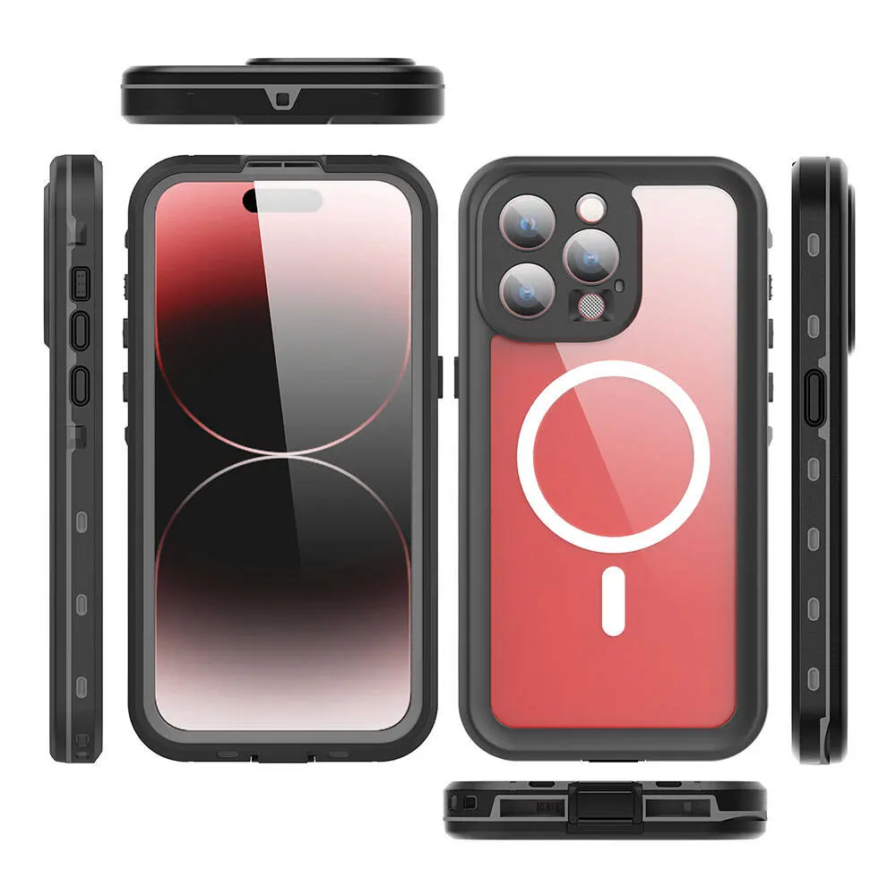 iPhone 15 Pro Max Su Geçirmez Kılıf - Zore 1-1