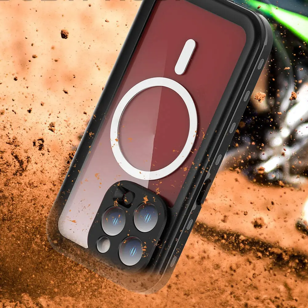 iPhone 15 Pro Max Su Geçirmez Kılıf - Zore 1-1