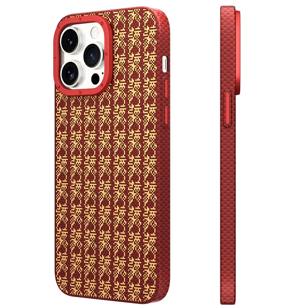 iPhone 15 Pro Max MagSafe Uyumlu Kılıf - Youngkit Auspicious Loong
