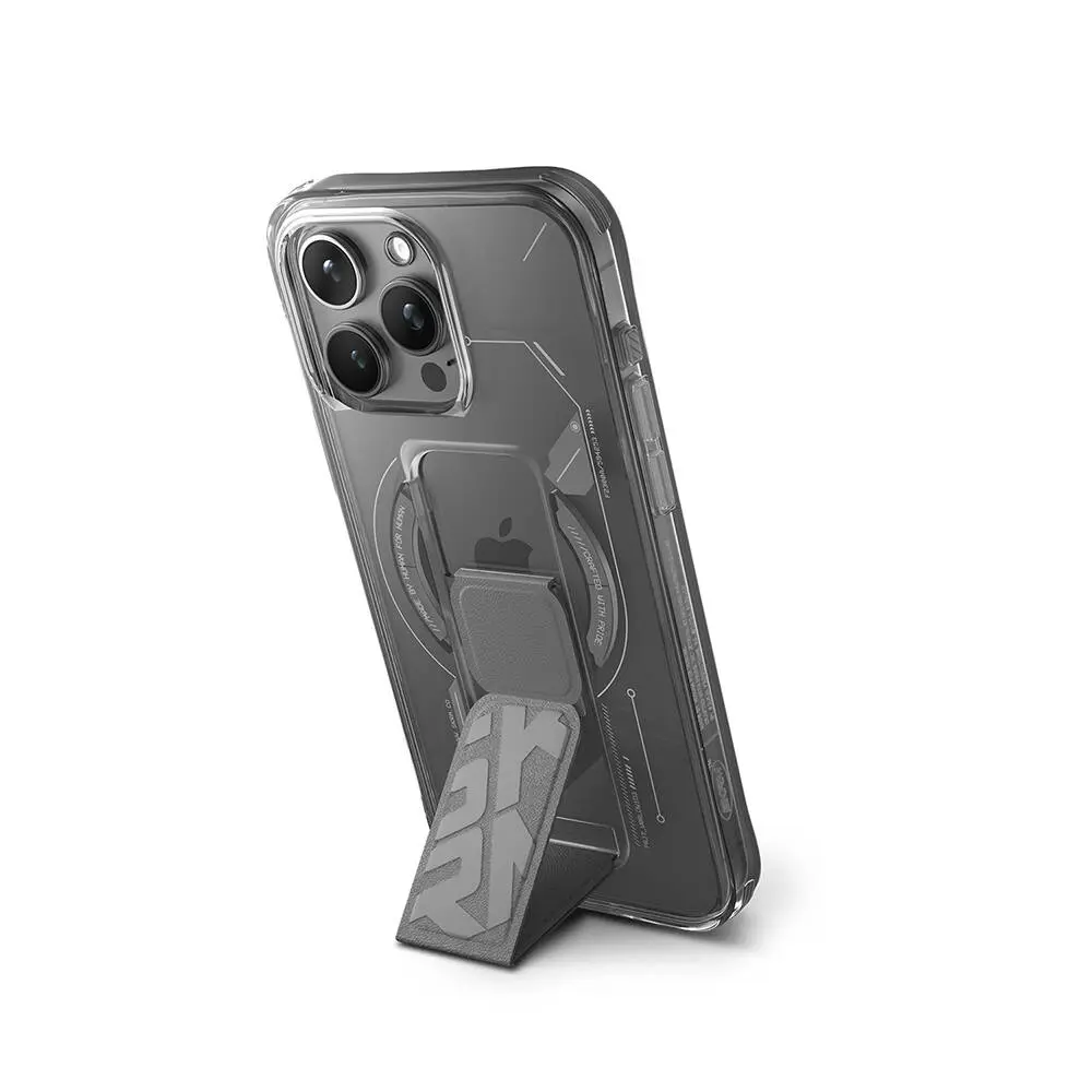 iPhone 15 Pro Max MagSafe Uyumlu Standlı Kılıf - Skinarma Helio
