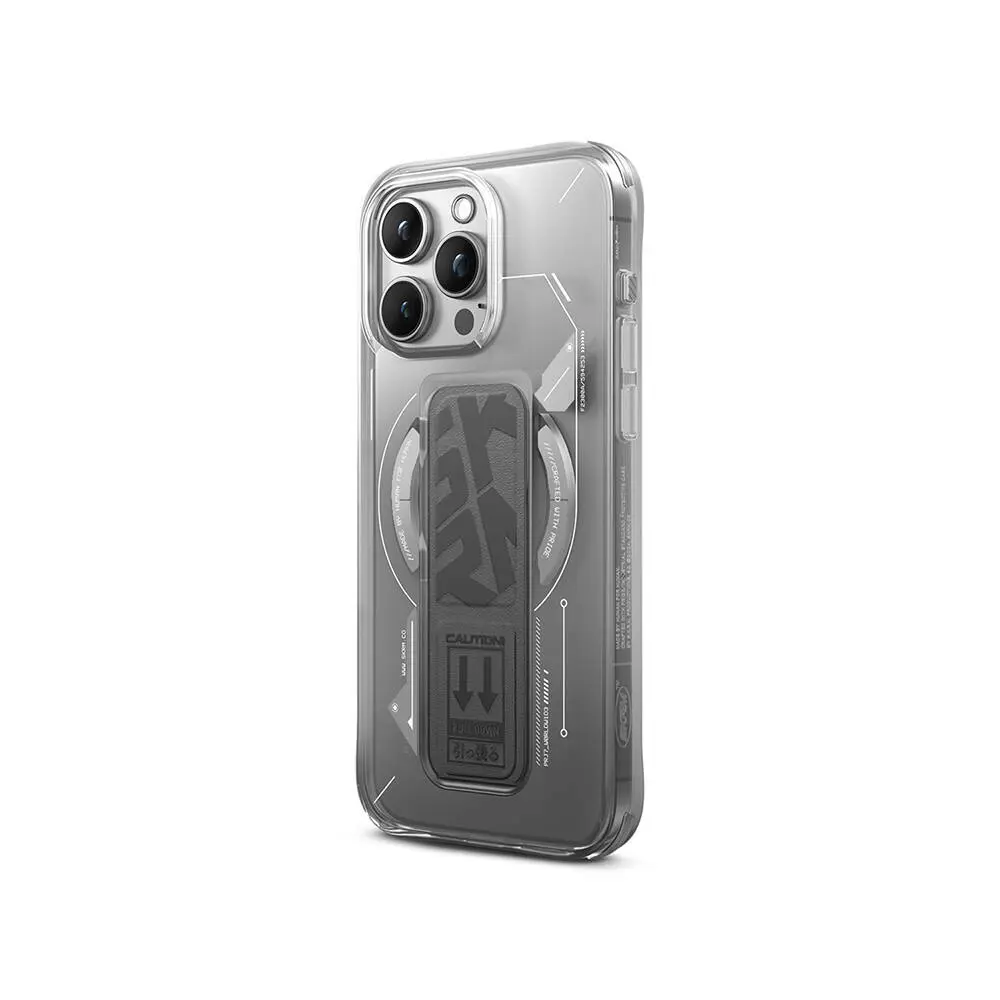iPhone 15 Pro Max MagSafe Uyumlu Standlı Kılıf - Skinarma Helio