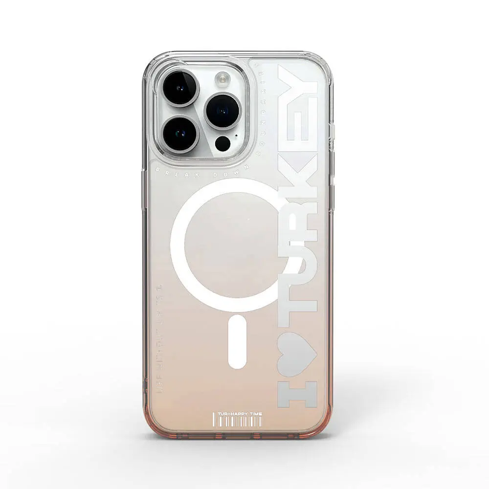 iPhone 15 Pro Max MagSafe Uyumlu Şeffaf Kılıf - Wiwu C Serisi