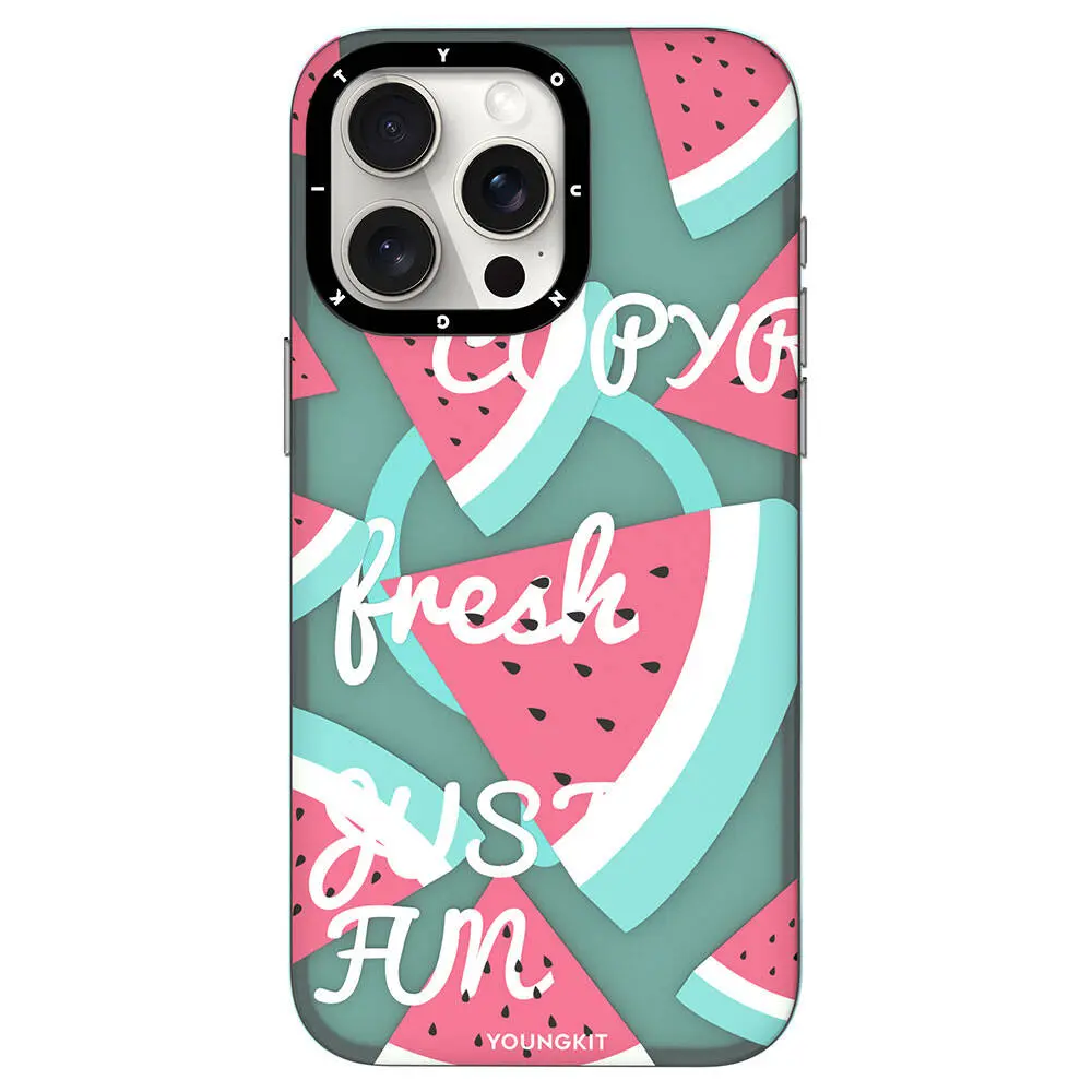iPhone 15 Pro Max MagSafe Uyumlu Kılıf - Youngkit Fruity Flavour