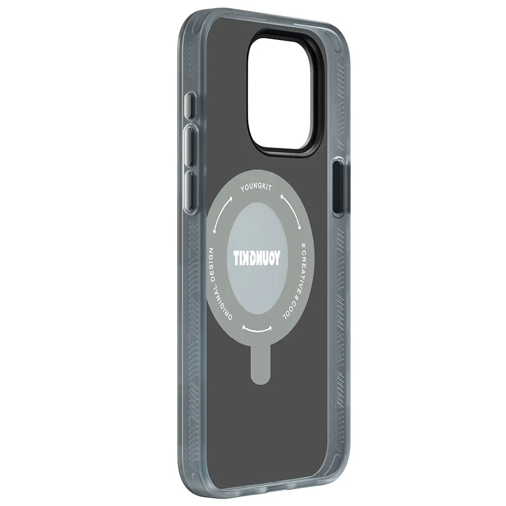 iPhone 15 Pro Max MagSafe Uyumlu 360° Standlı Kılıf - Youngkit Technology