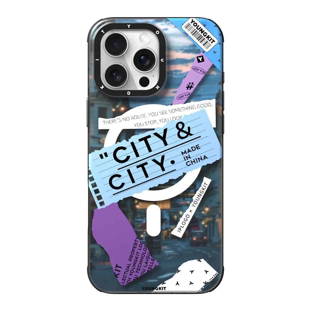 iPhone 15 Pro Max MagSafe Uyumlu Kılıf - Youngkit A-City