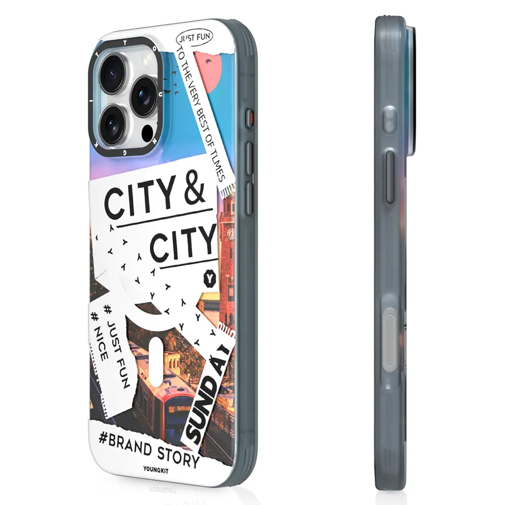 iPhone 15 Pro Max MagSafe Uyumlu Kılıf - Youngkit A-City
