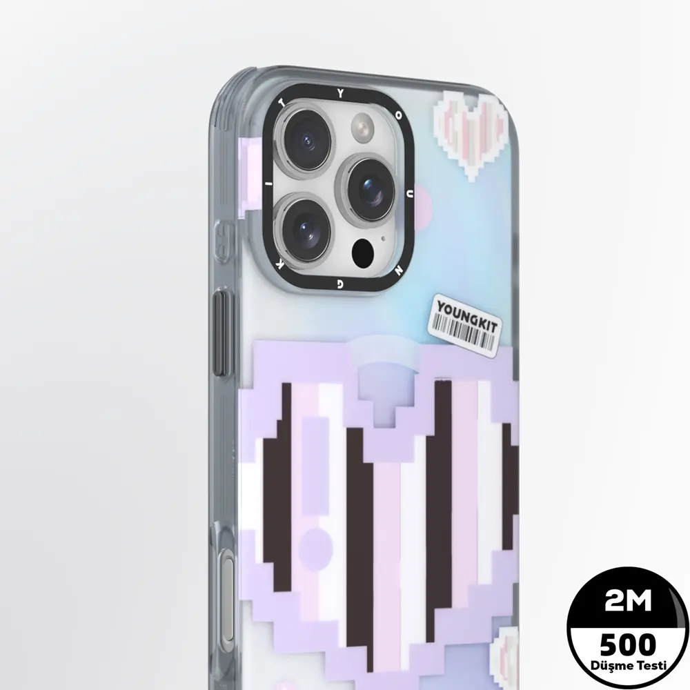 iPhone 15 Pro Max MagSafe Uyumlu Kılıf - Youngkit Love Serisi