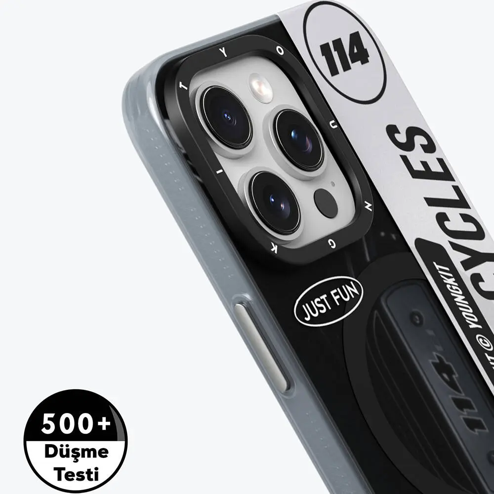 iPhone 15 Pro Max MagSafe Uyumlu Kılıf - Youngkit Motorcycle Legend