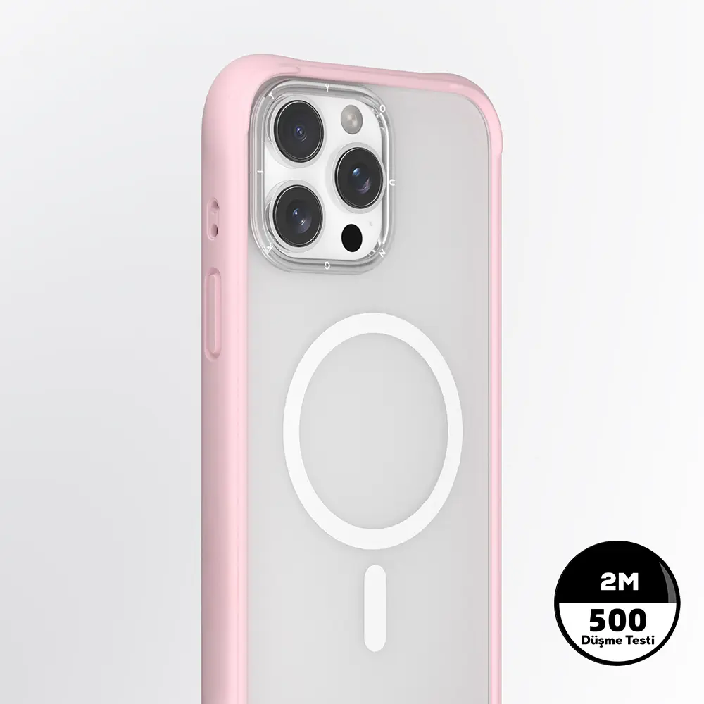 iPhone 15 Pro Max MagSafe Uyumlu Şeffaf Kılıf - Youngkit Dynamic 2