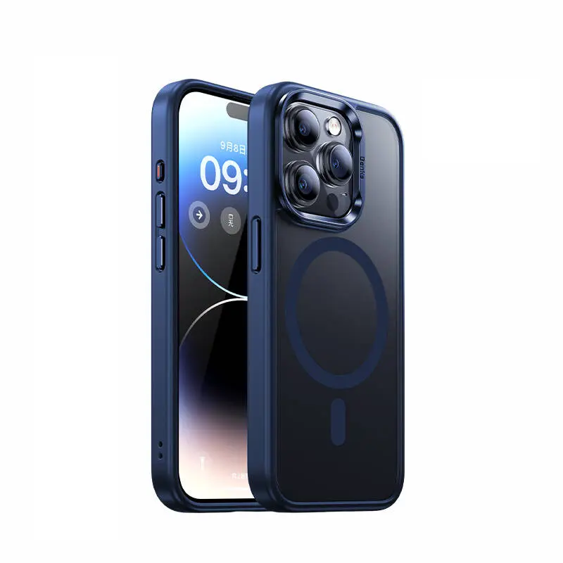 iPhone 15 Pro Max MagSafe Uyumlu Silikon Kılıf - Benks Mist Protective