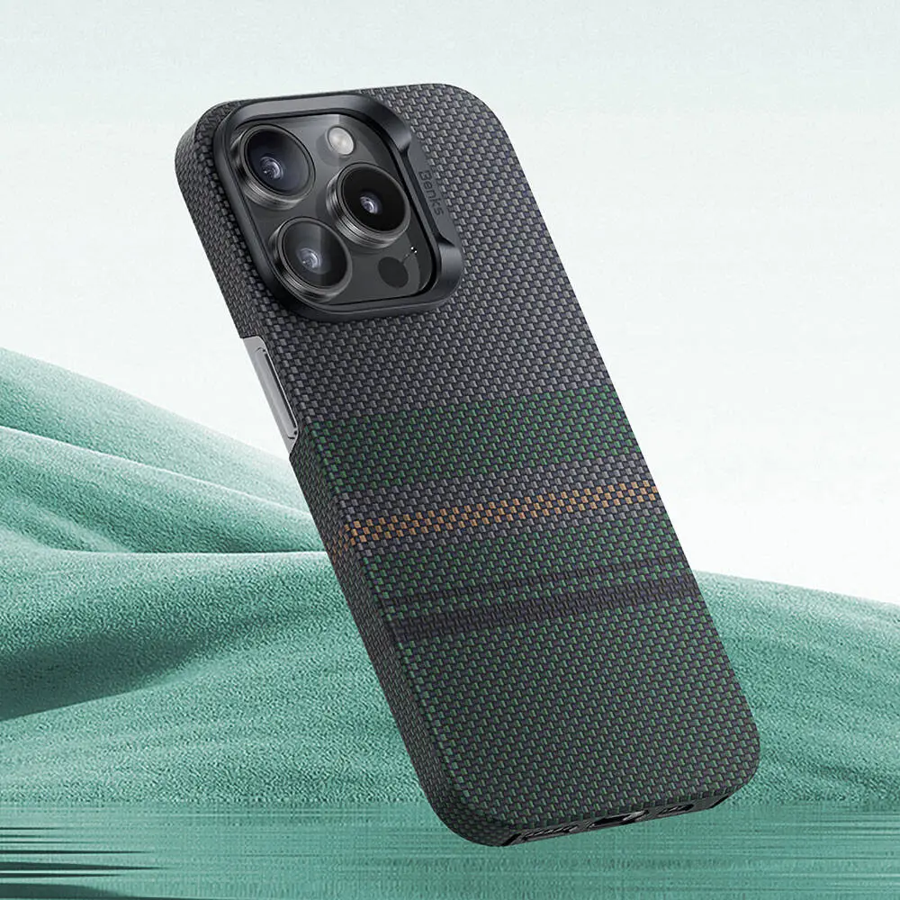 iPhone 15 Pro Max MagSafe Uyumlu Kevlar Kılıf - Benks Aurora ArmorAir