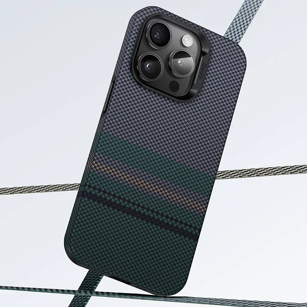 iPhone 15 Pro Max MagSafe Uyumlu Kevlar Kılıf - Benks Aurora ArmorPro