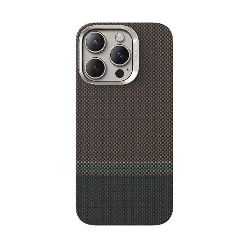 iPhone 15 Pro Max MagSafe Uyumlu Kevlar Kılıf - Benks Prestige ArmorAir