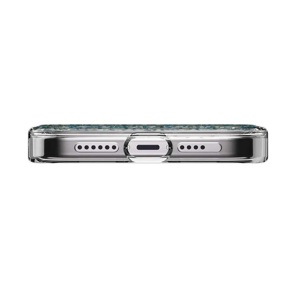 iPhone 15 Pro Max MagSafe Uyumlu Şeffaf Simli Kılıf - Switcheasy Starfield-M