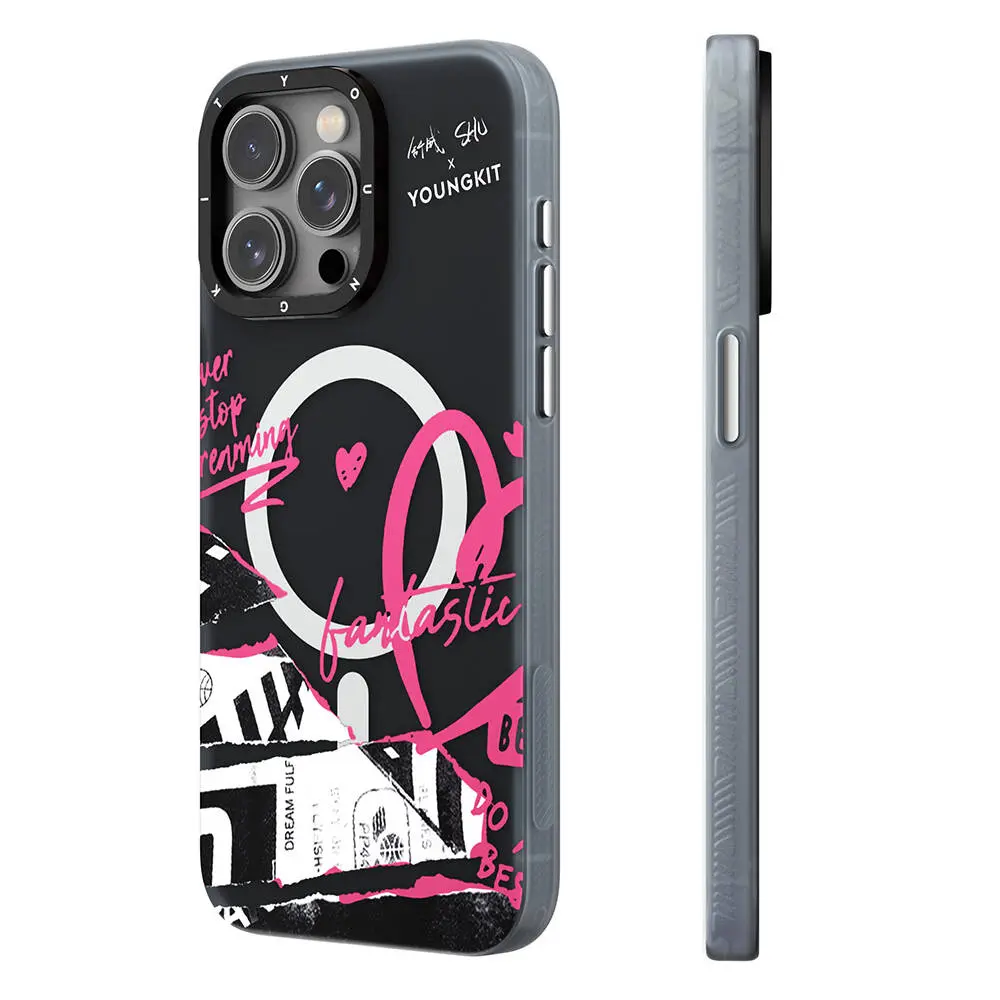 iPhone 15 Pro Max MagSafe Uyumlu Kılıf - Youngkit Dreamland Serisi