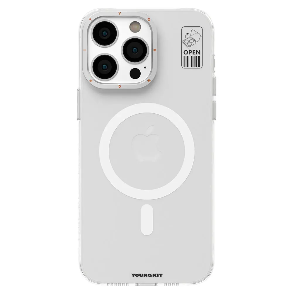 iPhone 15 Pro Max MagSafe Uyumlu Standlı Kılıf - YoungKit Hermit Bracket