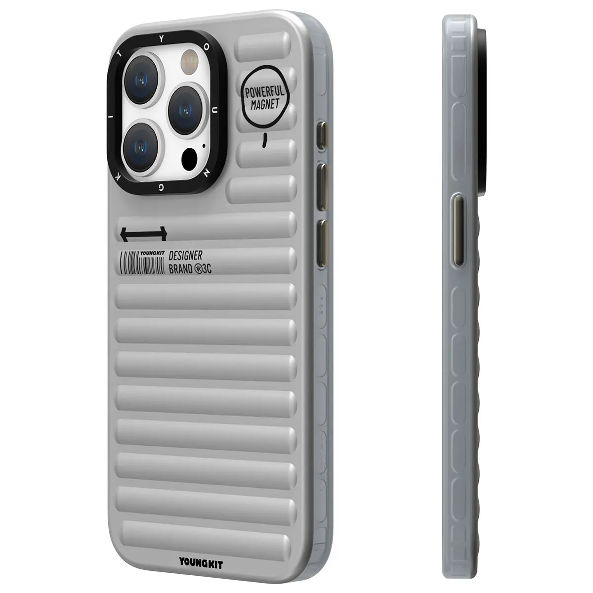 iPhone 15 Pro Max Mat Renkli Kılıf - YoungKit Original Serisi
