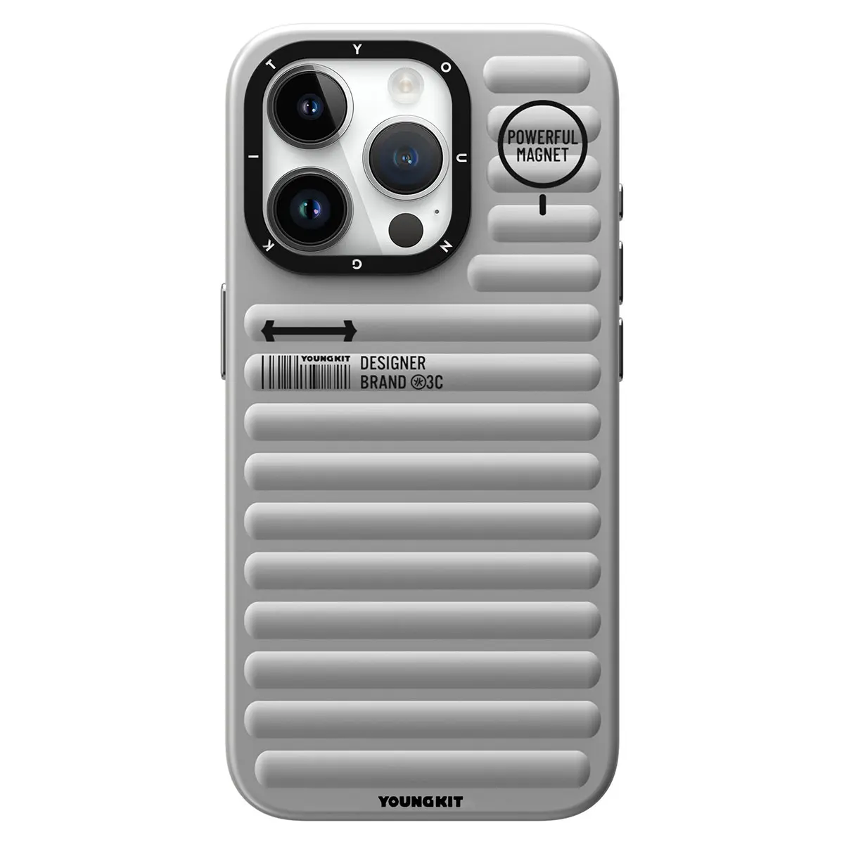 iPhone 15 Pro Max Mat Renkli Kılıf - YoungKit Original Serisi