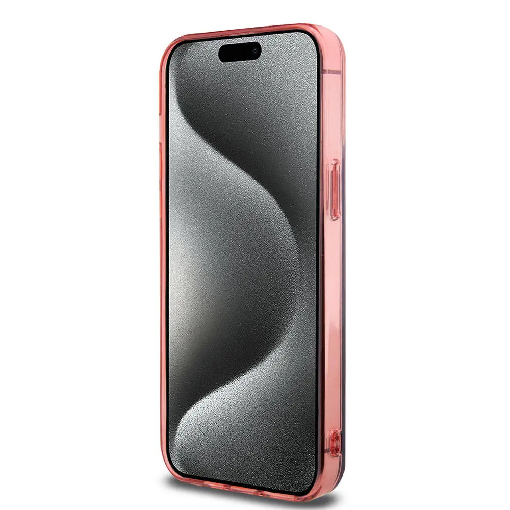 iPhone 15 Pro Max Çift Katmanlı Şeffaf Kılıf - AMG Lisanslı