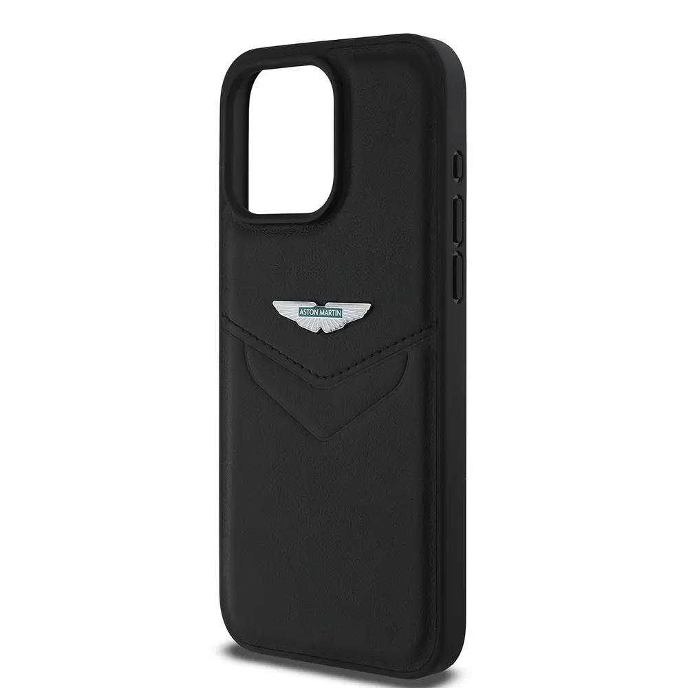 iPhone 15 Pro Max Aston Martin Lisanslı PU Deri Kılıf - Victory