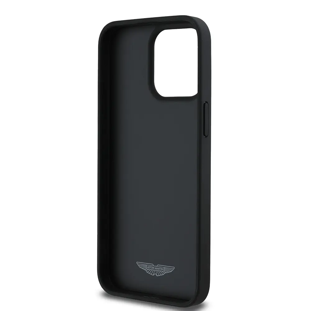 iPhone 15 Pro Max Aston Martin Lisanslı PU Deri Kılıf - Victory
