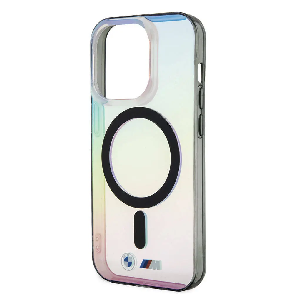 iPhone 15 Pro Max MagSafe Uyumlu Şeffaf Kılıf - BMW Iridescent