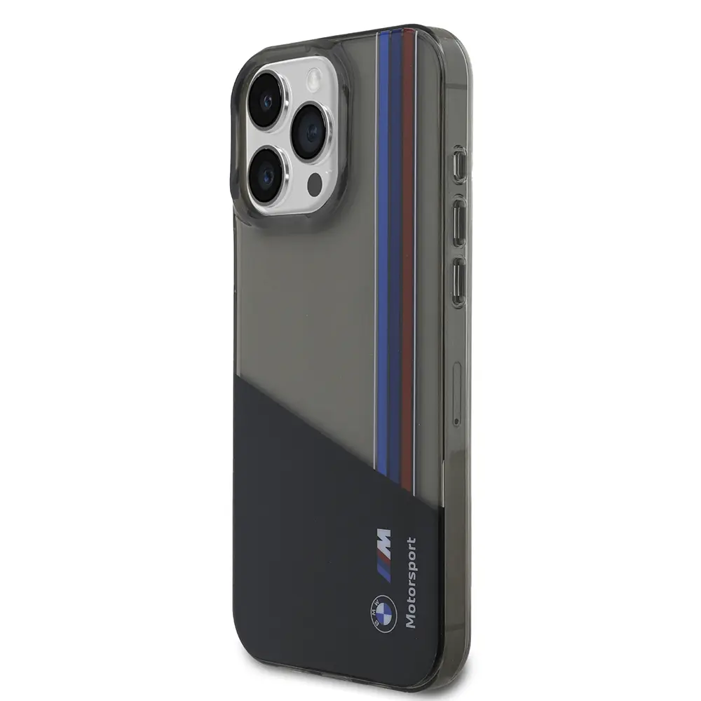 iPhone 15 Pro Max Yarı Şeffaf Kılıf - BMW M Tasarım Lisanslı