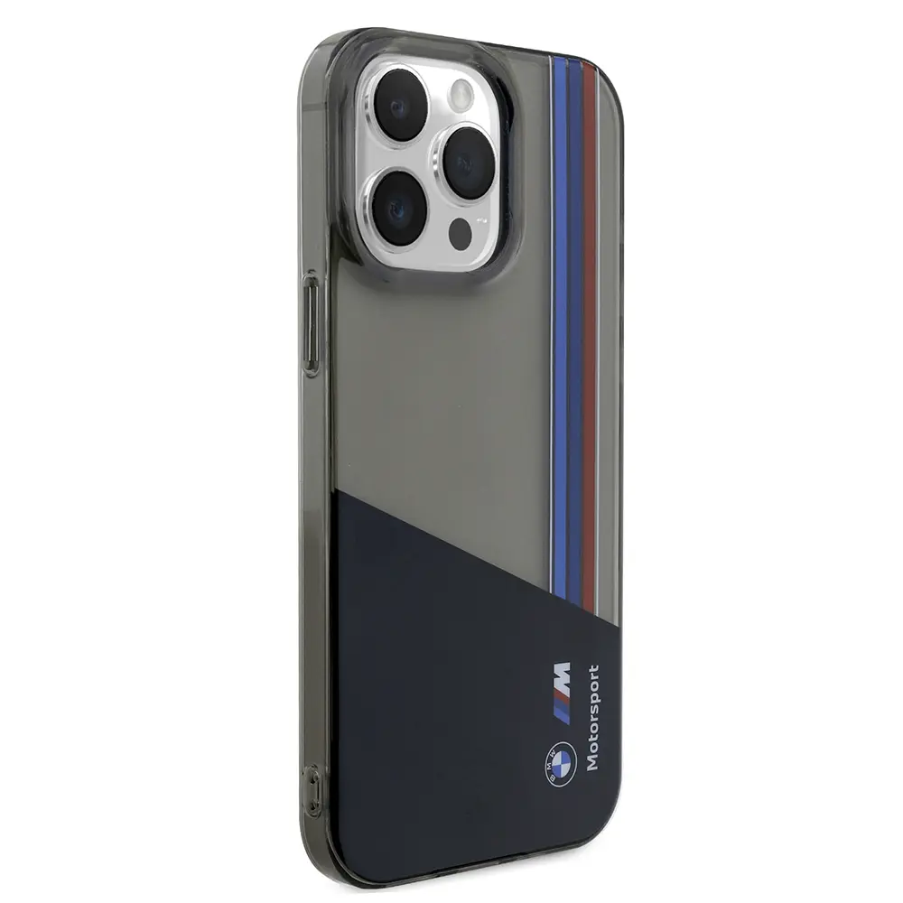 iPhone 15 Pro Max Yarı Şeffaf Kılıf - BMW M Tasarım Lisanslı