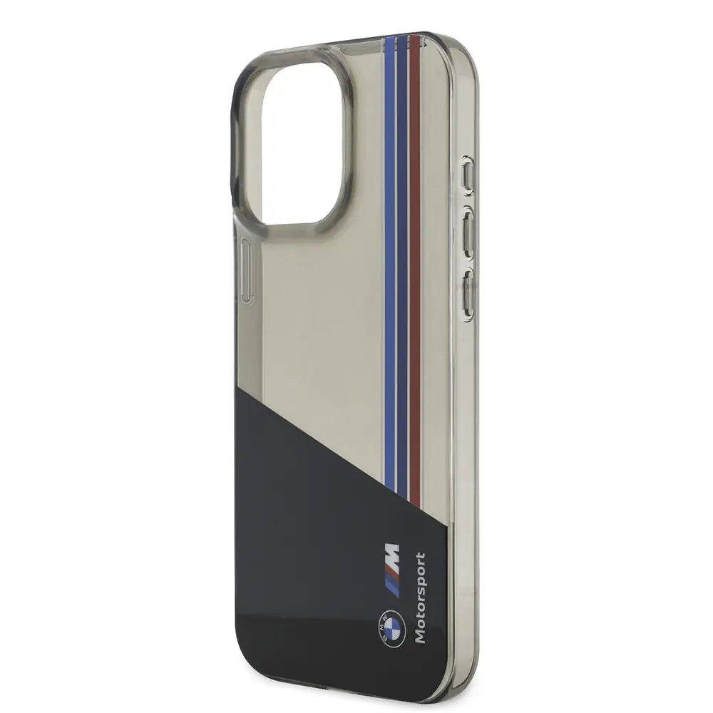 iPhone 15 Pro Max Yarı Şeffaf Kılıf - BMW M Tasarım Lisanslı