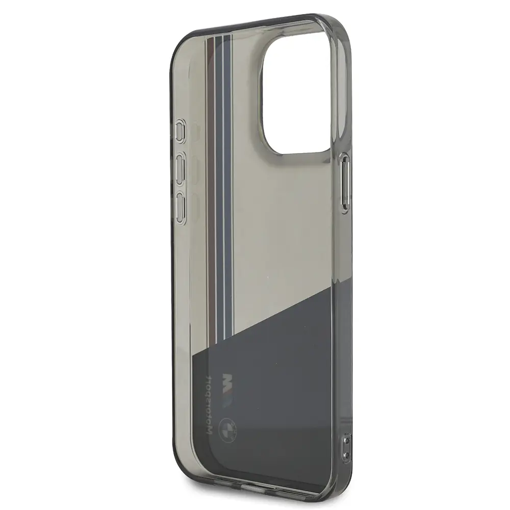 iPhone 15 Pro Max Yarı Şeffaf Kılıf - BMW M Tasarım Lisanslı