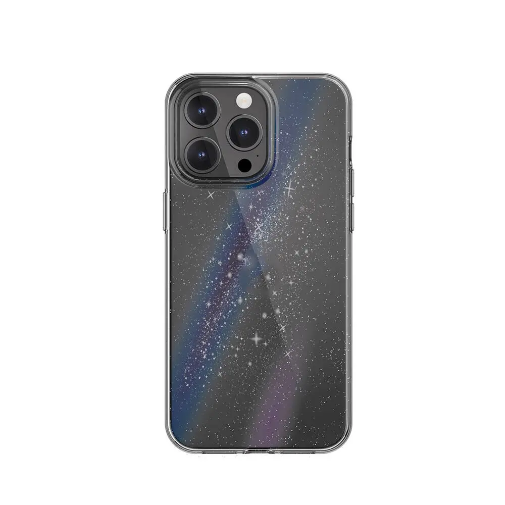 iPhone 15 Pro Max Çift Katmanlı IMD Baskılı Kılıf - Switcheasy Cosmos Nebula