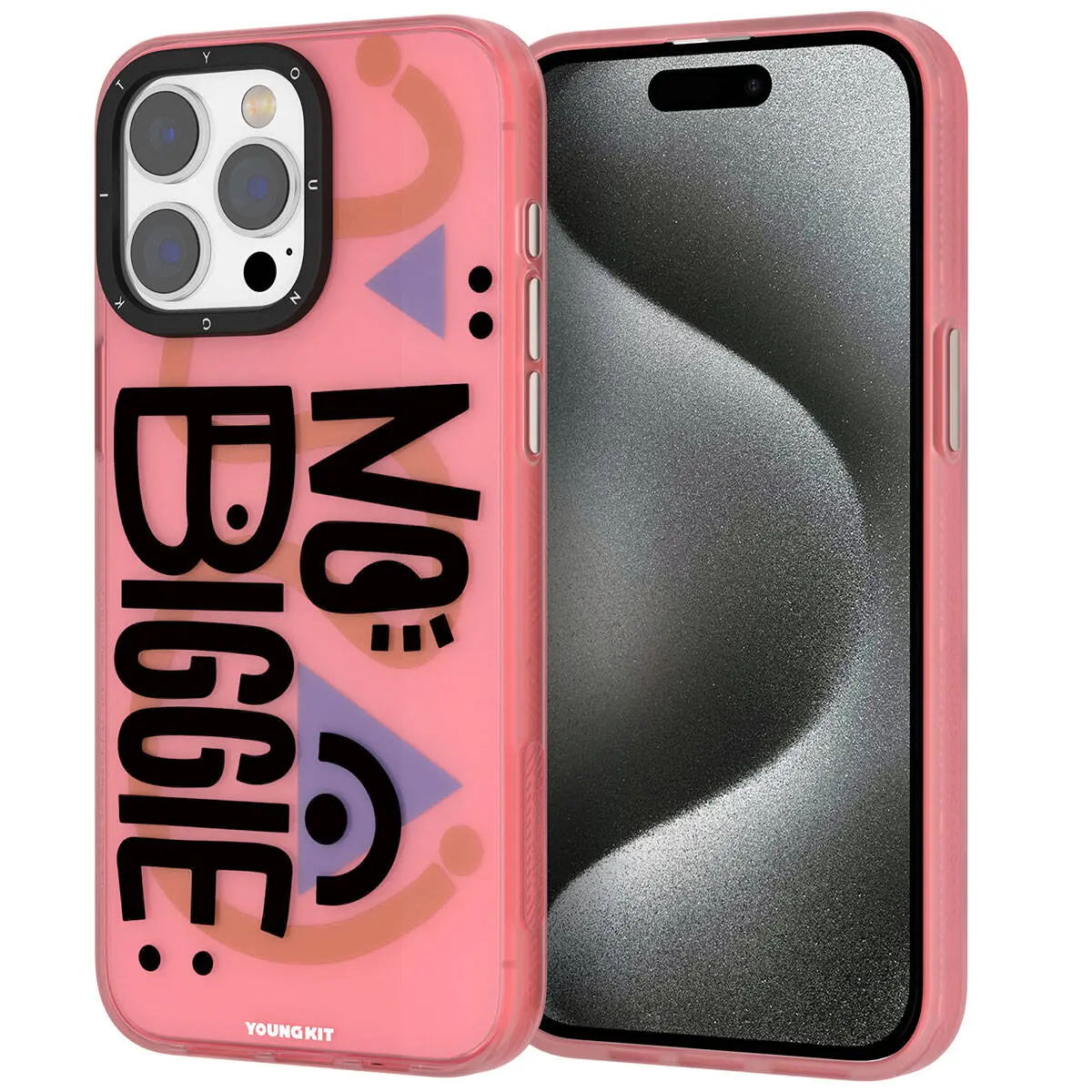 iPhone 15 Pro Max Desenli Kılıf - Youngkit Happy Hearth Serisi
