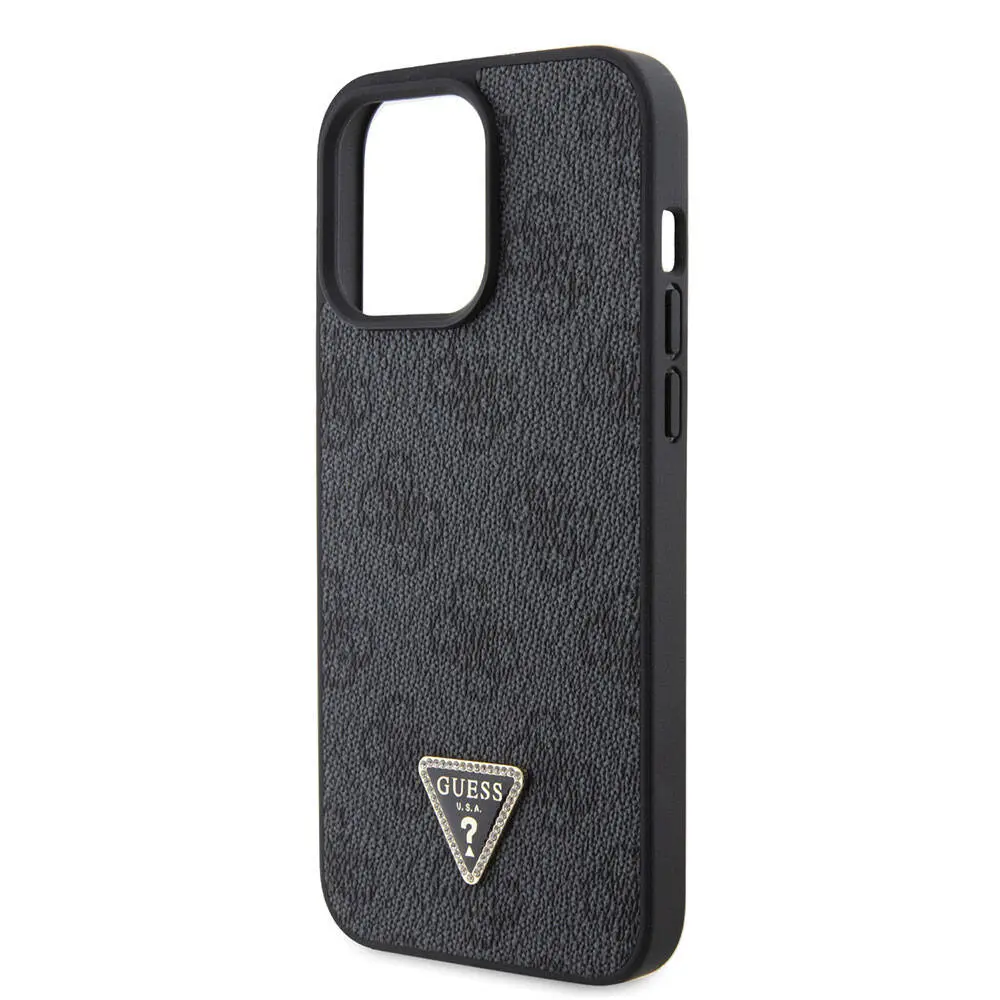 iPhone 15 Pro Max Askılı Taşlı Kılıf - Guess 4G Strass Crossbody