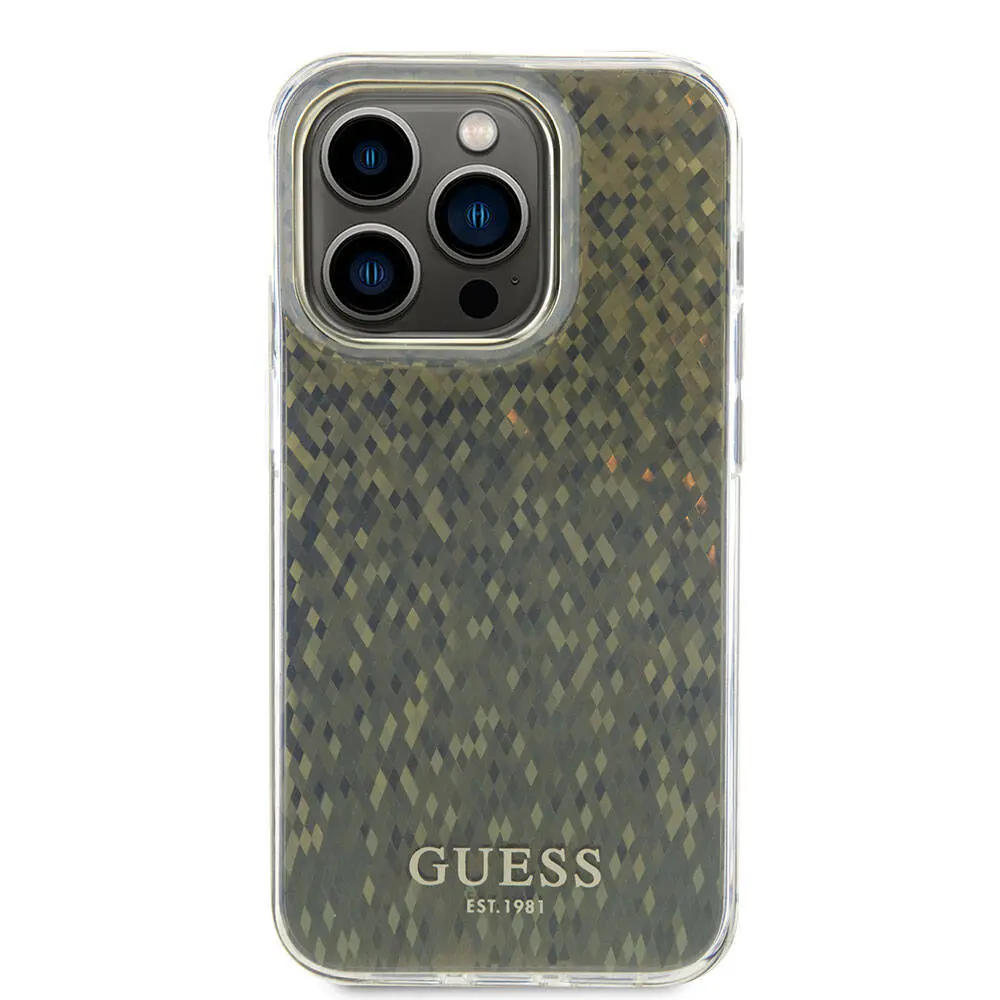 iPhone 15 Pro Max Guess Lisanslı Mirror Disco Kılıf