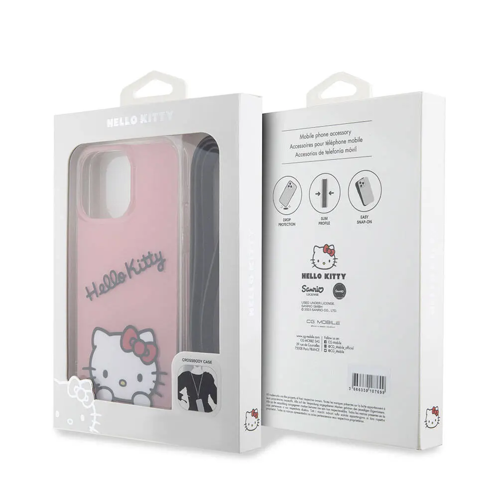 iPhone 15 Pro Max Askılı Hello Kitty Lisanslı Kılıf - Daydreaming