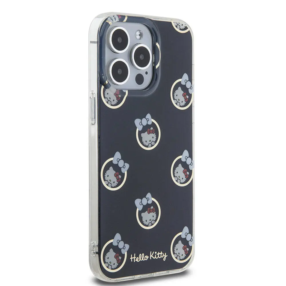 iPhone 15 Pro Max Lisanslı Hello Kitty Kılıf, Elektroplating Kaplama
