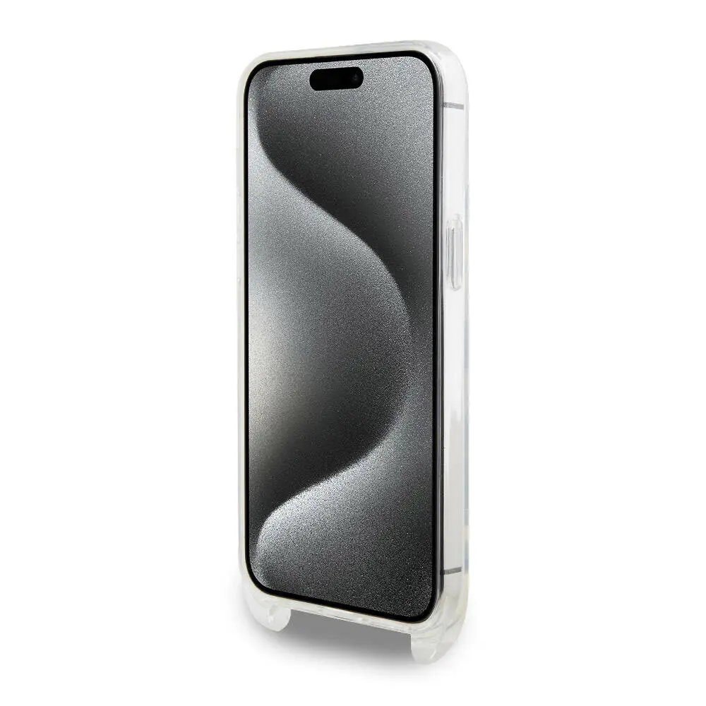iPhone 15 Pro Max Boyun Askılı Kılıf - Karl Lagerfeld Karl İkonik Crossbody