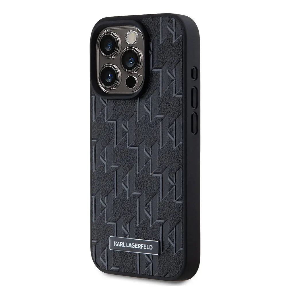 iPhone 15 Pro Max MagSafe Uyumlu Kılıf - Karl Lagerfeld KL Hot Stamp