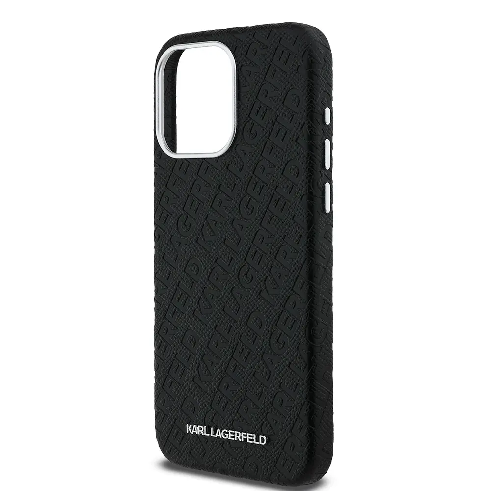 iPhone 15 Pro Max PU Deri Kılıf, Lisanslı - Karl Lagerfeld