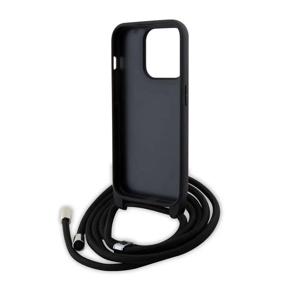 iPhone 15 Pro Max Askı İpli Kılıf - Karl Lagerfeld K&C Metal Logo
