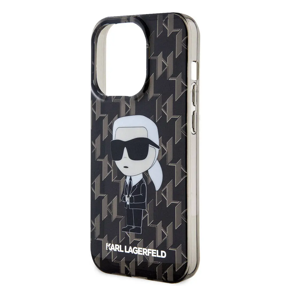 iPhone 15 Pro Max Kılıf, IML İkonik Monogram - Karl Lagerfeld