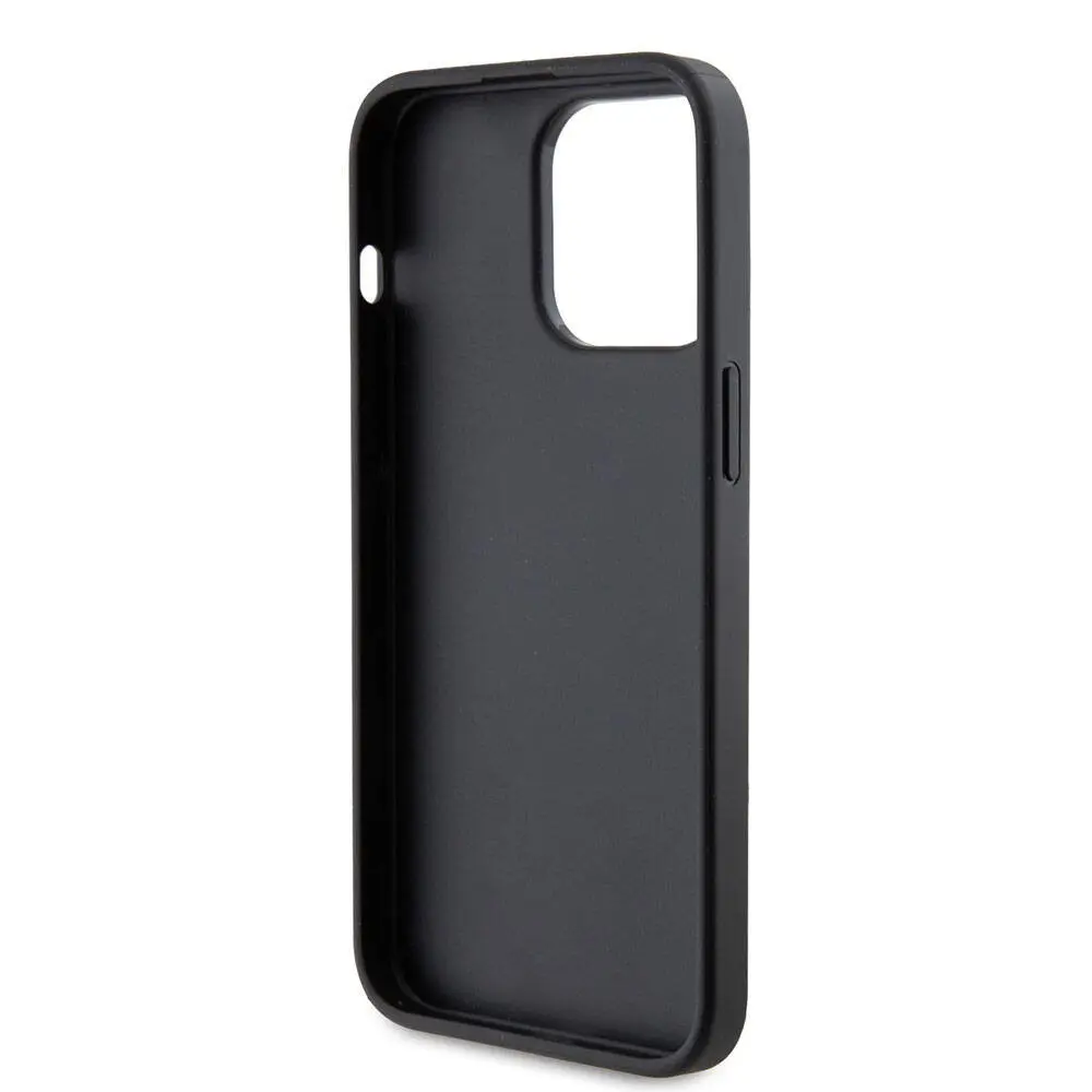 iPhone 15 Pro Max Kartlıklı Kılıf, Metal Logo - Karl Lagerfeld