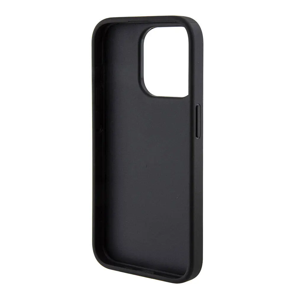 iPhone 15 Pro Max Kartlıklı Saffiano Kılıf - Karl Lagerfeld 3D RSG Logo